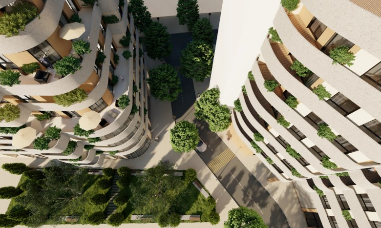 Shitet Apartament 1+1+garderobe+ballkon tek Art Residence,Rruga e Elbasanit, pranë Shkollës së Baletit