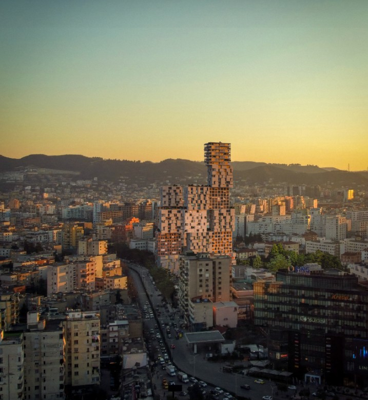 OKAZION Shitet Apartament 1+1 Rezidenca Hora Vertikale, Universiteti i Sporteve, Zogu i Zi.