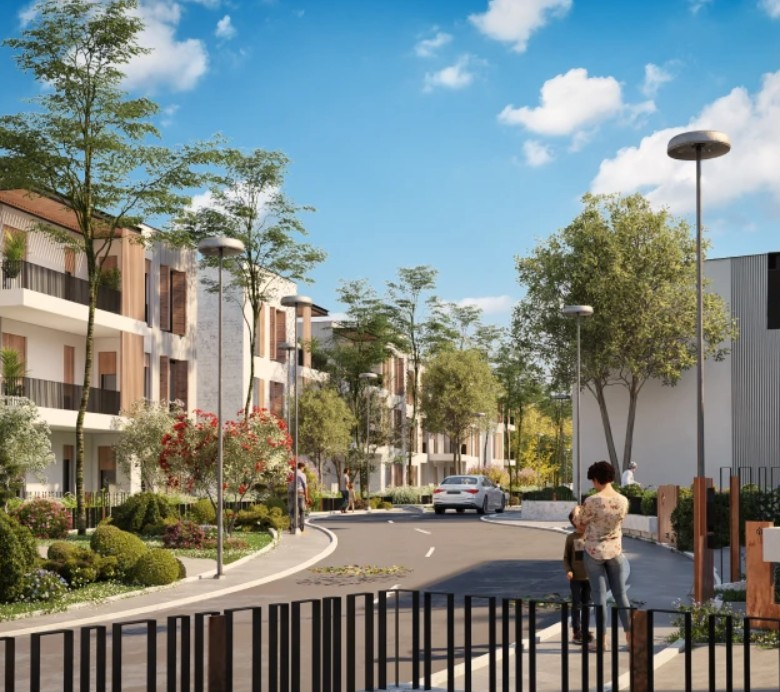 Shitet Apartament 2+1+oborr Maison De La Terre Mjull Bathore, Teg
