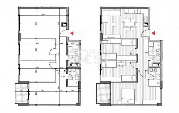 Shitet Apartament 3+1 rruga 5 Maji. thumbnail 2