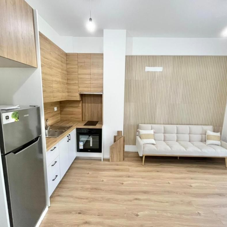 Jepet me qira apartament 1+1 tek Rezidenca OXA, Fresk