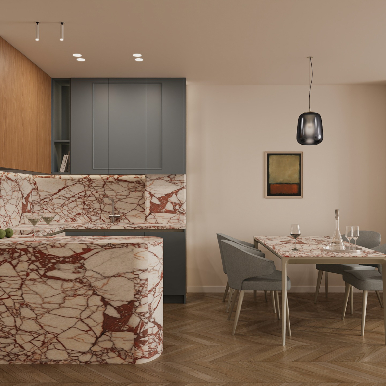 Shitet apartament 3+1+2 ne Bllok thumbnail 3