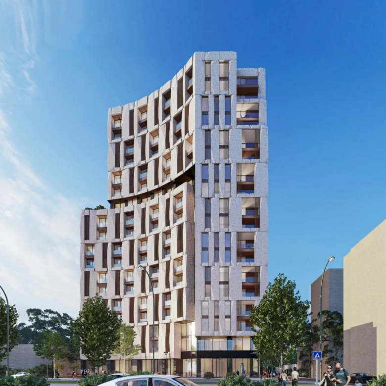 Shitet Apartament 1+1 Monolith Residence, rruga Bardhyl, Farmacia 10, QSUT