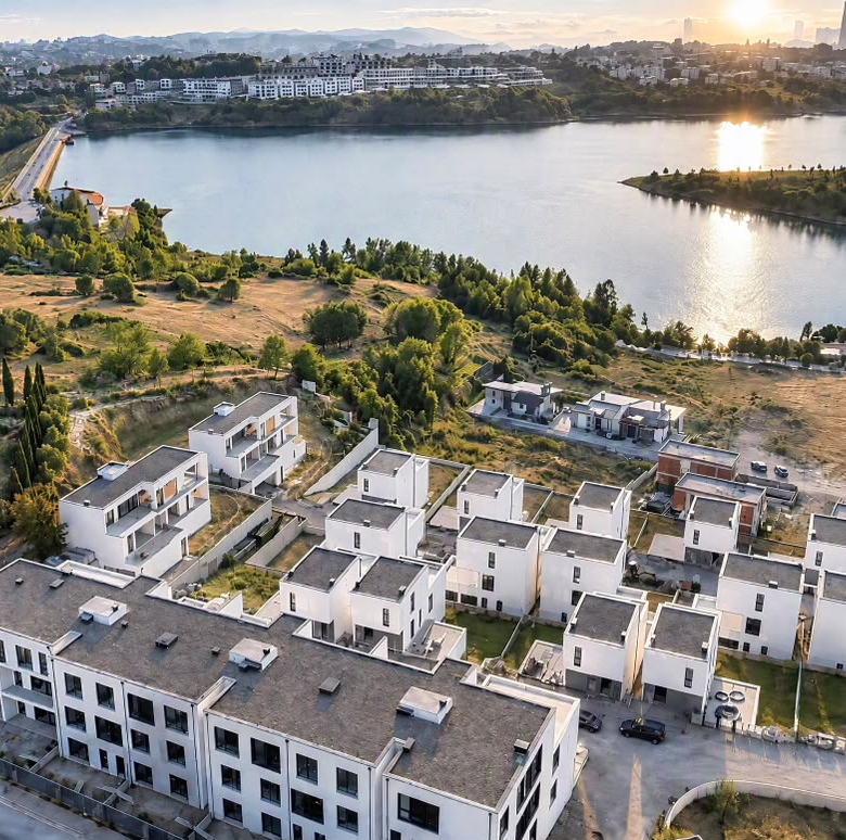 Shitet Apartament 2+1+oborr Terfili Residence, Liqeni i Farkës